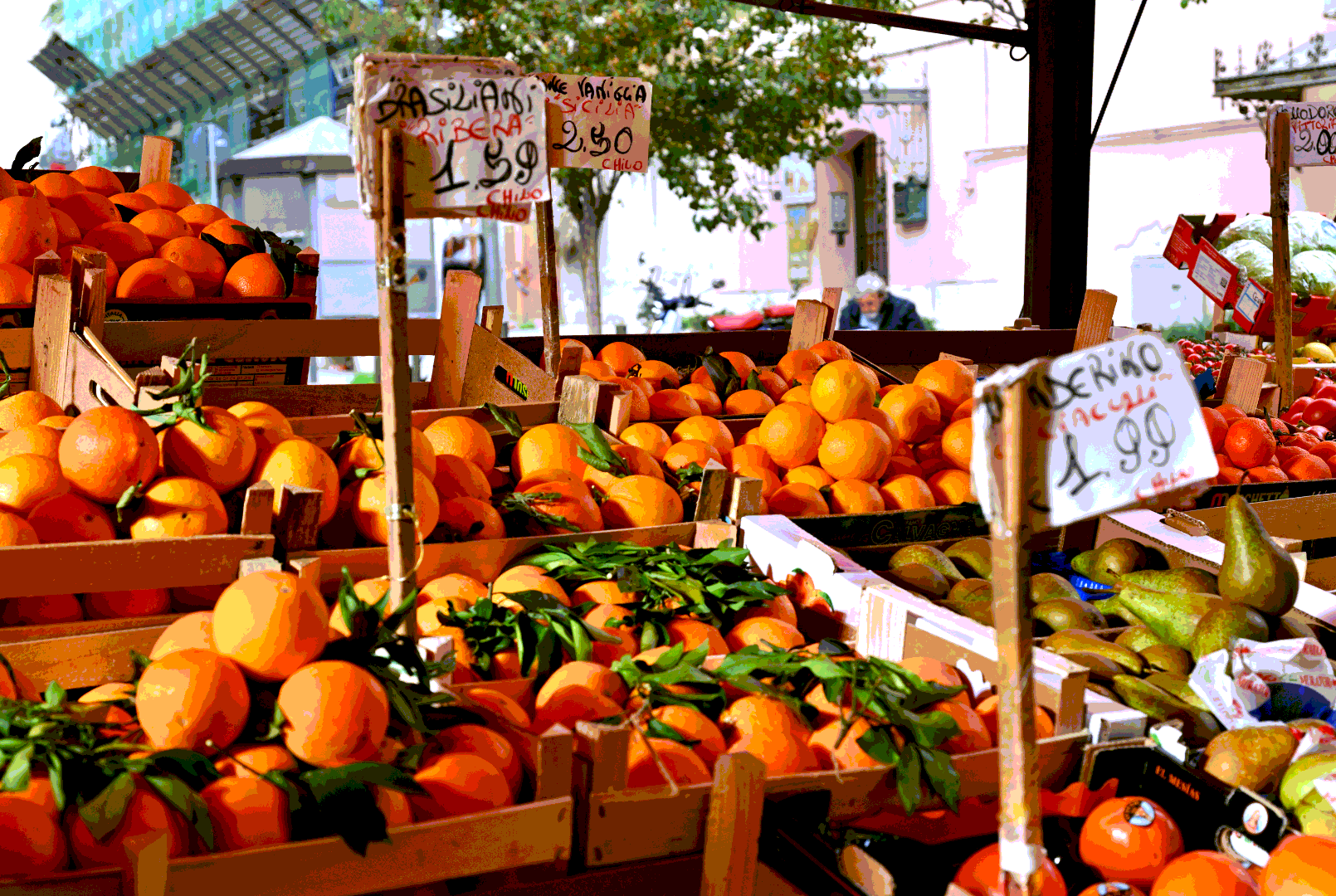 Италия. Рынок Балларо