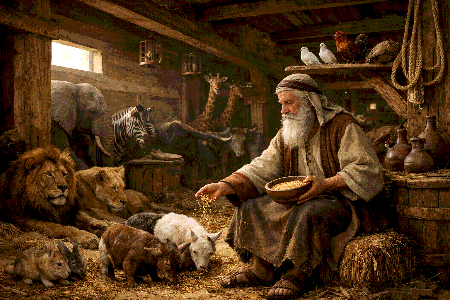 Недельная глава Ноах - Праведник своего поколения и смысл духовной ответственности