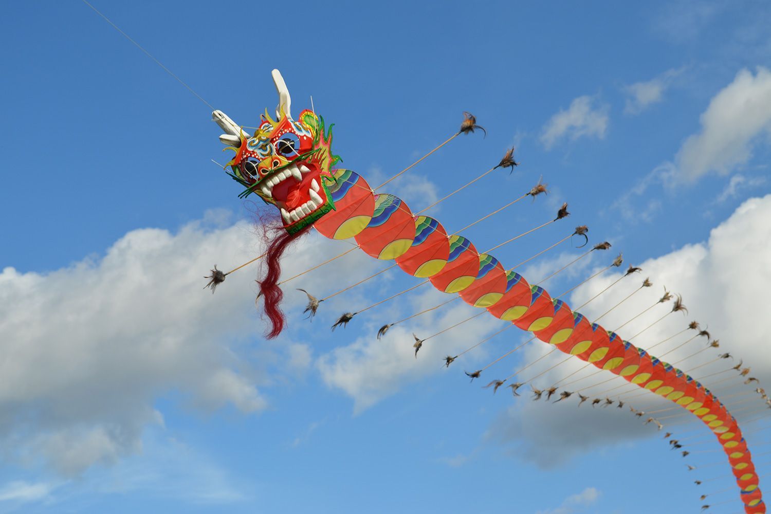Китайский воздушный змей китайский дракон
