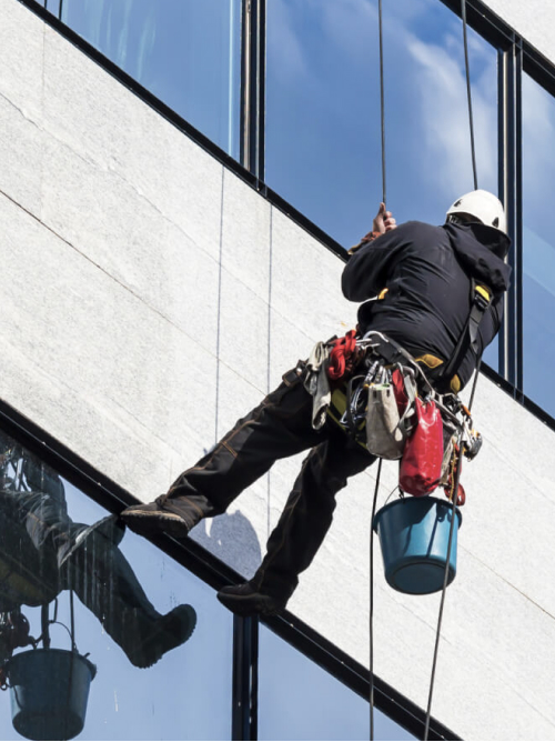 мойка окон и фасадов
