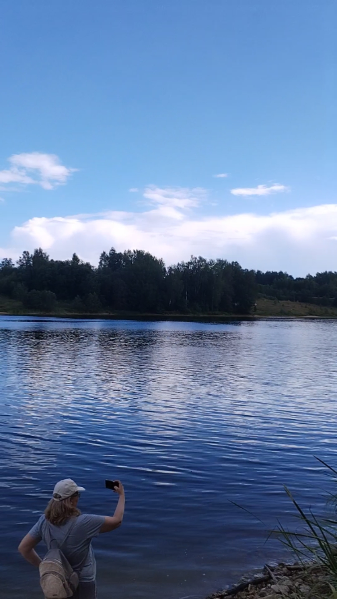 Участок на большой воде