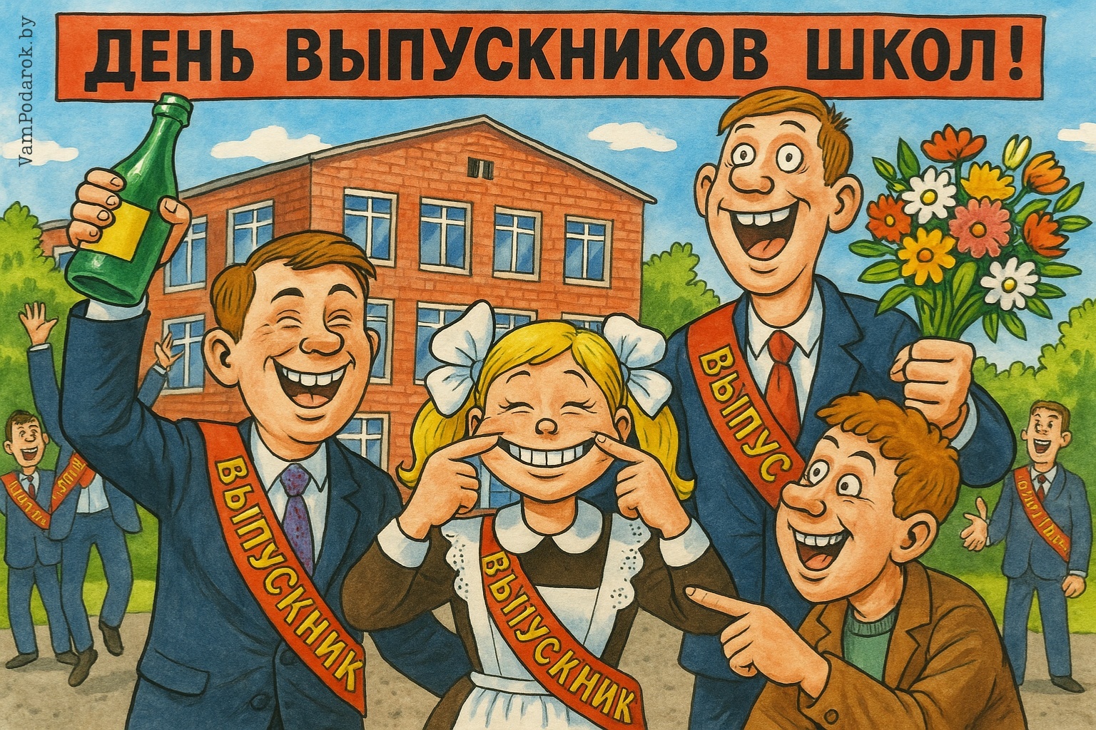 Международный день выпускников школ – картинка