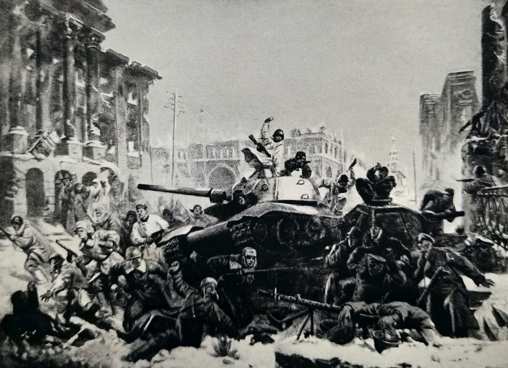 Освобождение Калуги, 1946 г.