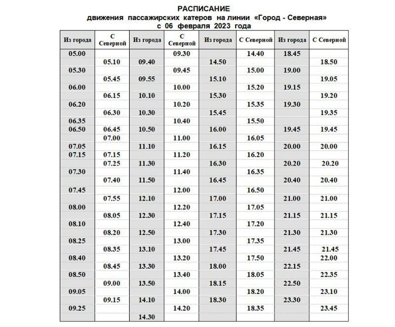 Кача - Расписание автобусов в Крыму