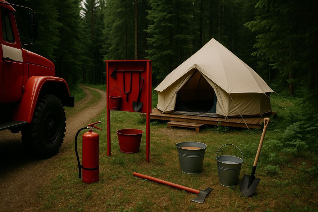 глэмпинг в России