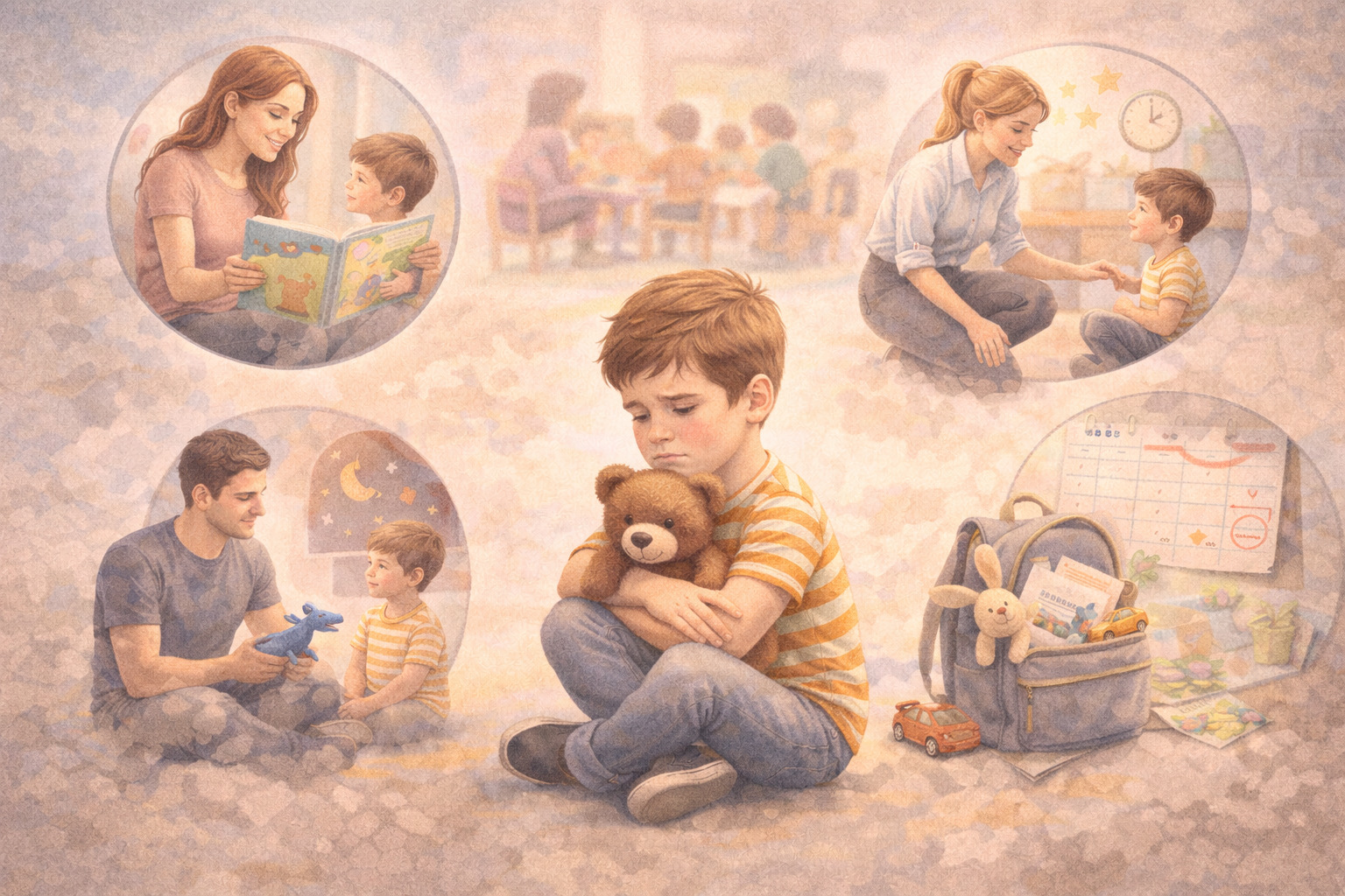 Как помочь ребенку адаптироваться в детском саду