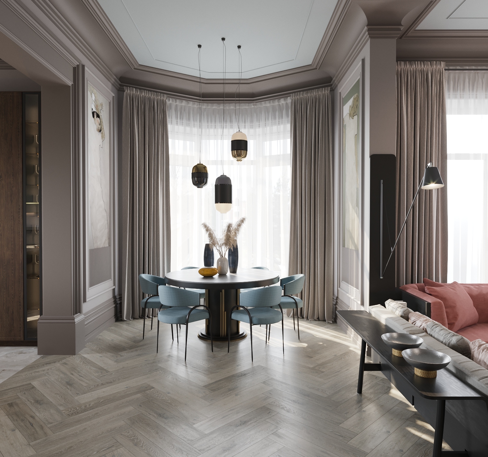 Interior design house