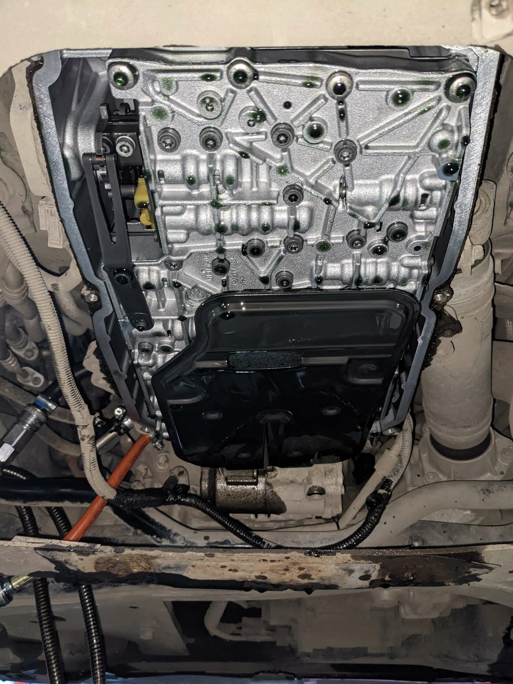 Снятие фильтра АКПП Asakashi