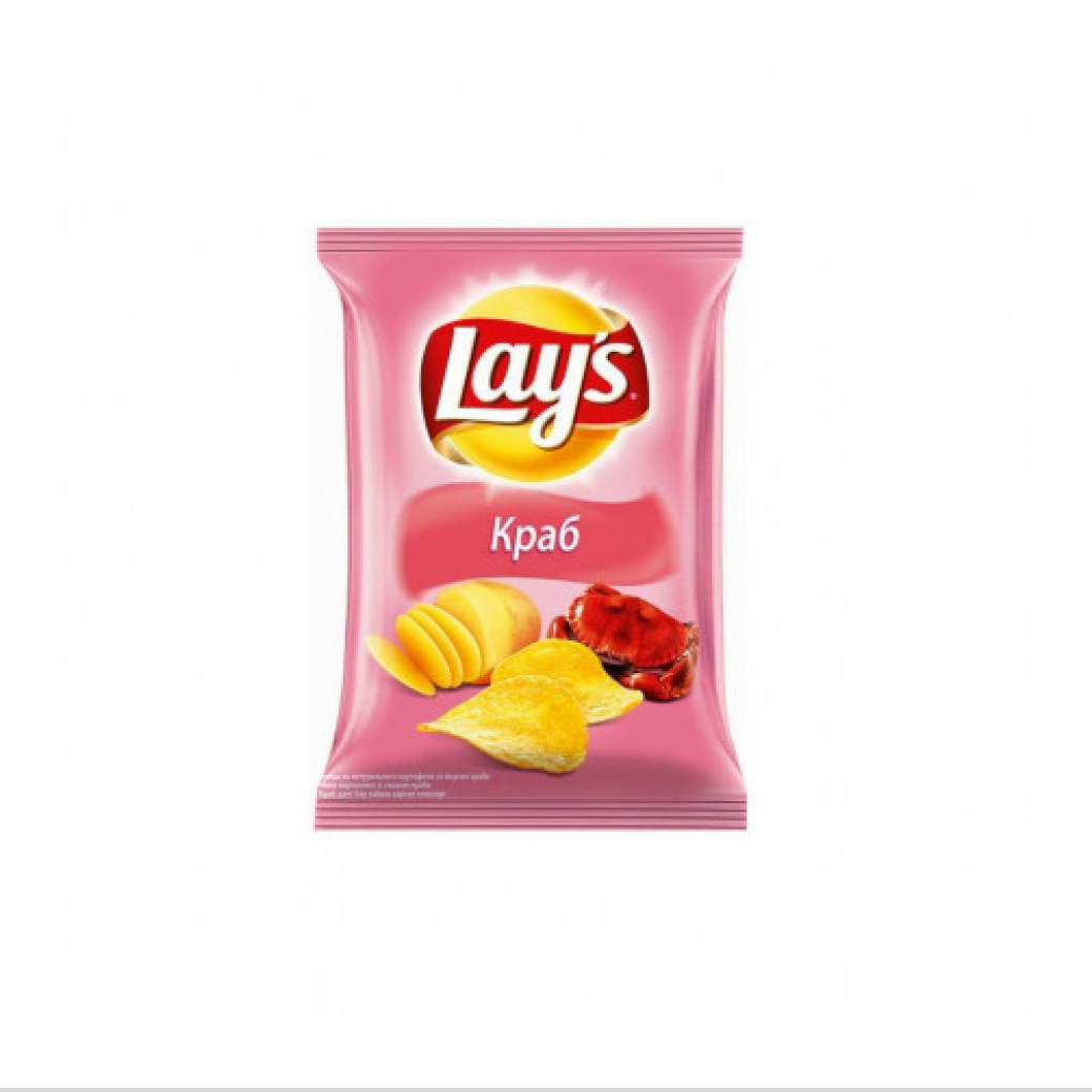 Фото чипсов lays с крабом