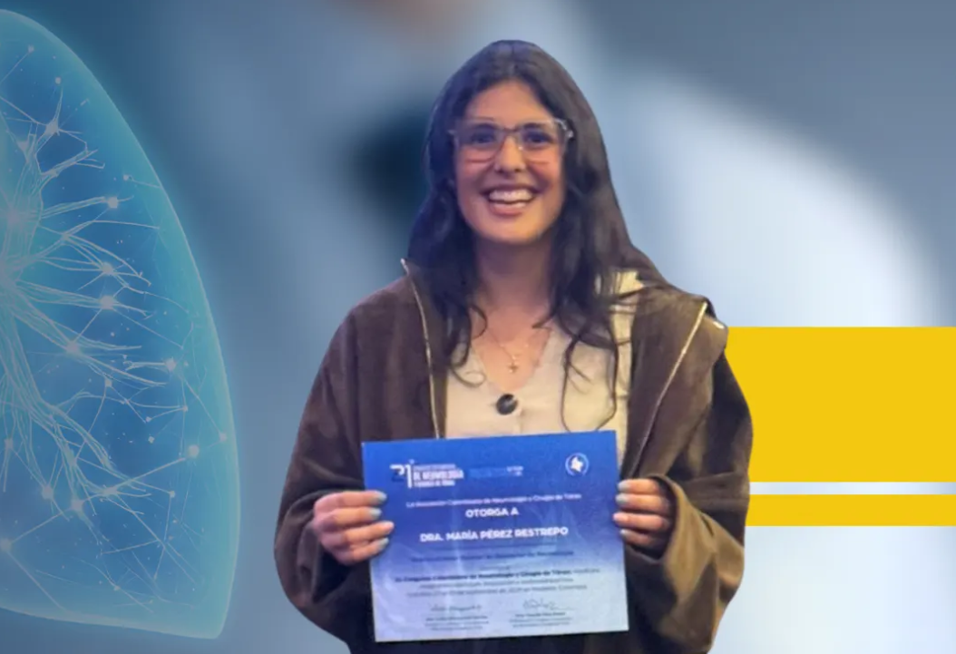 Orgullo Sabana: residente de Neumología es reconocida como la mejor fellow de Colombia
