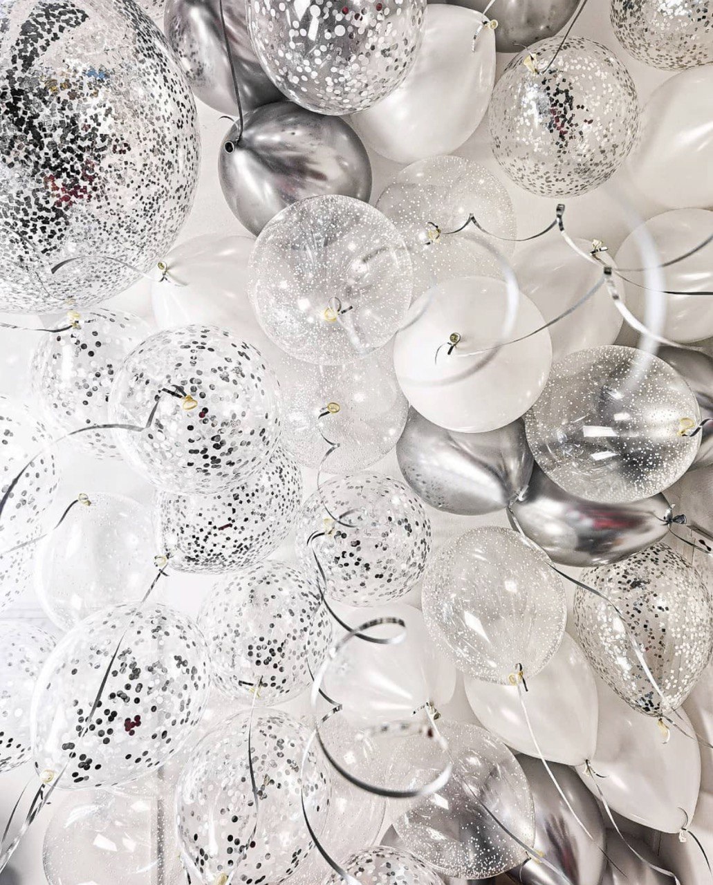 Шары под потолок «Ледяное облако»