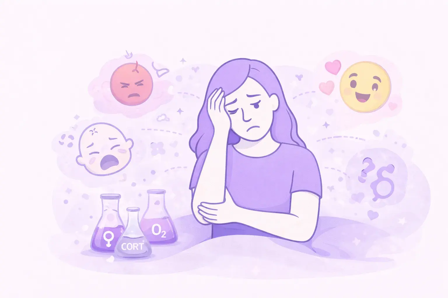 Гормоны и эмоции после родов