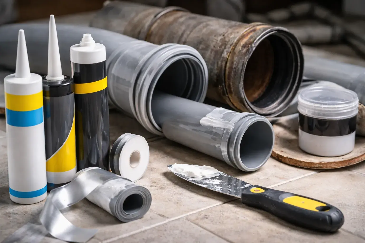 Герметик для канализационных труб