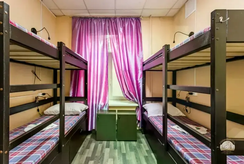 Комната на 6 мест: Хостел на Автозаводской