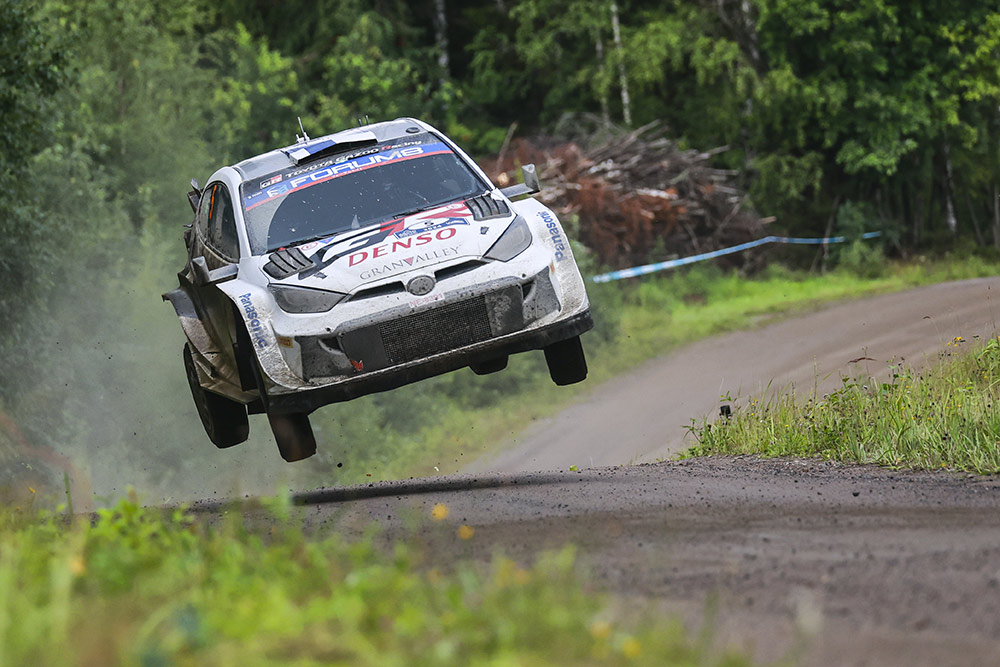 Сами Паяри и Энни Мялкёнен, Toyota GR Yaris Rally1, ралли Финляндия 2024