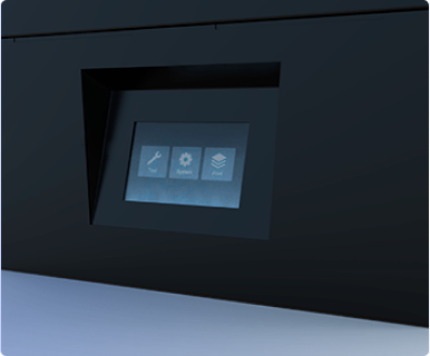 Удобное управление 3D-принтера REX 6K MONO