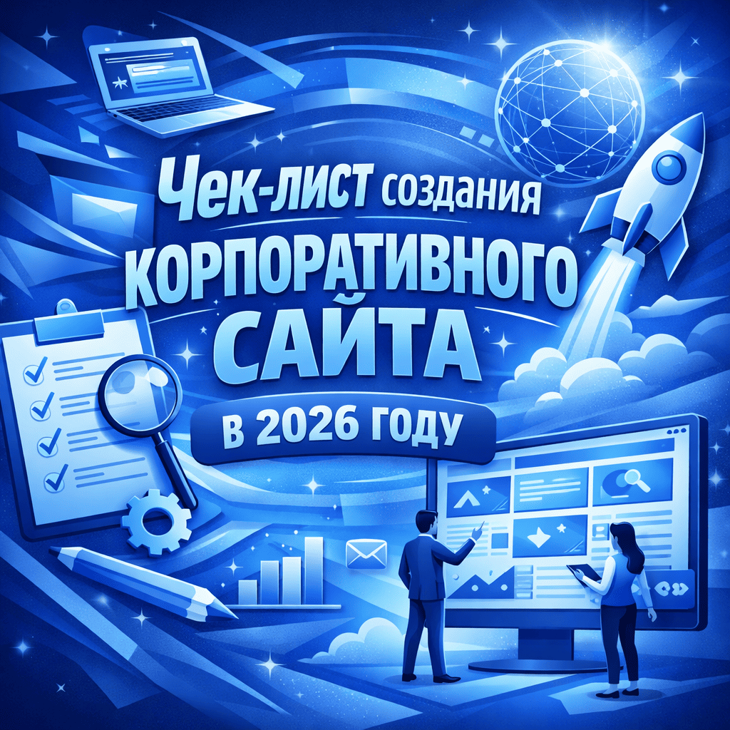 Чек-лист создания B2B-сайта в 2026 году с проверкой домена, CMS и юридических рисков