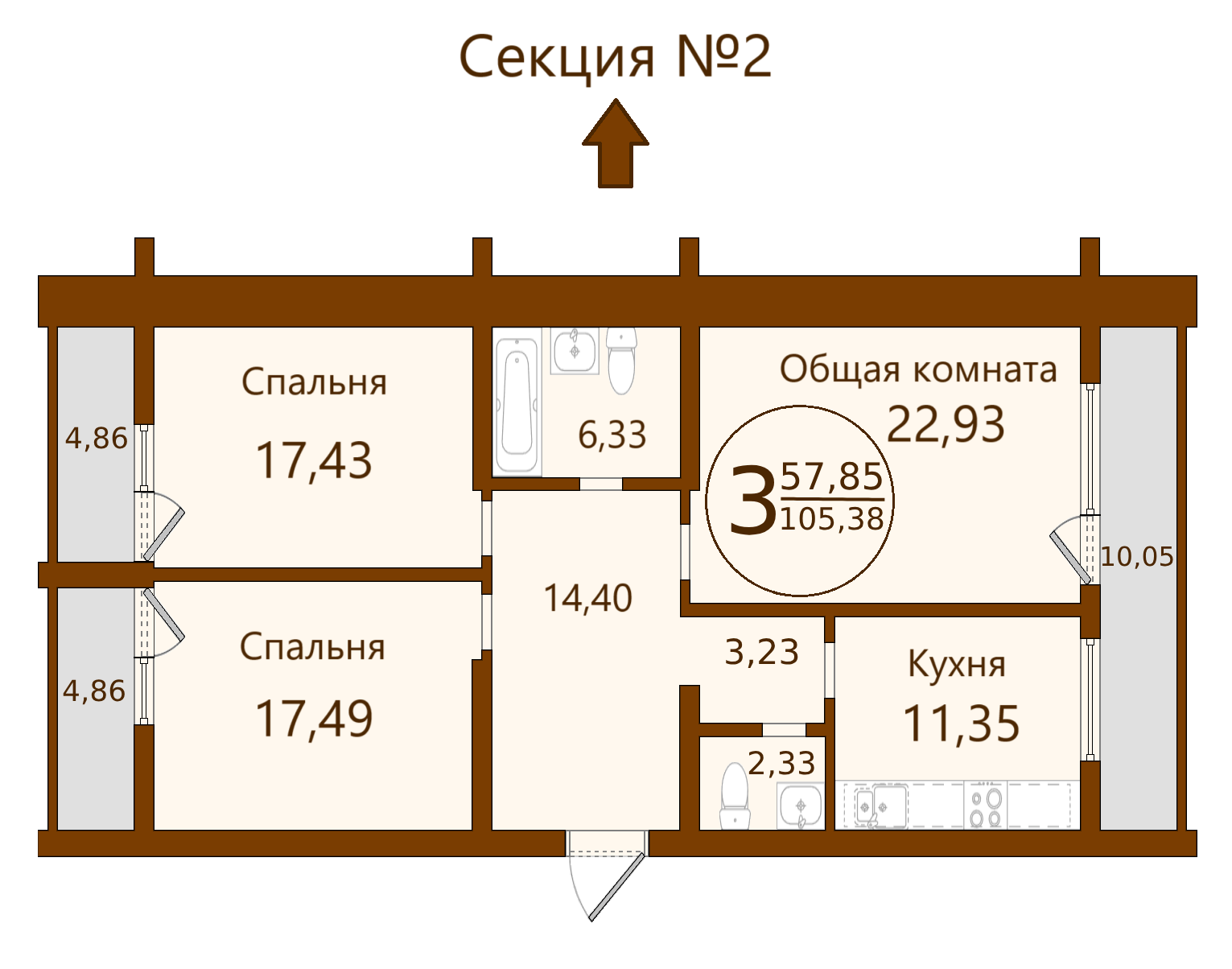 Жилой дом на Козловской