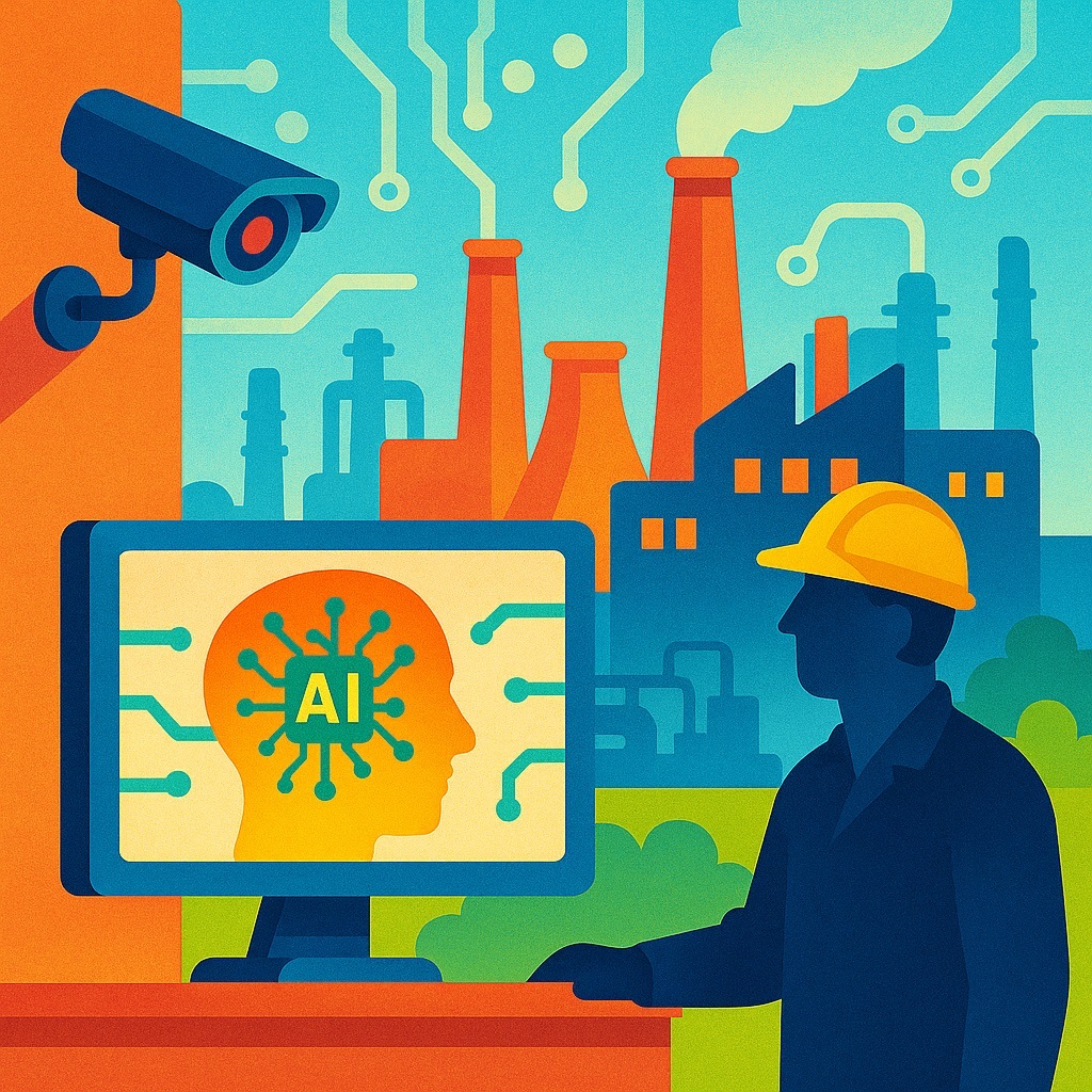 Видеонаблюдение в промышленности