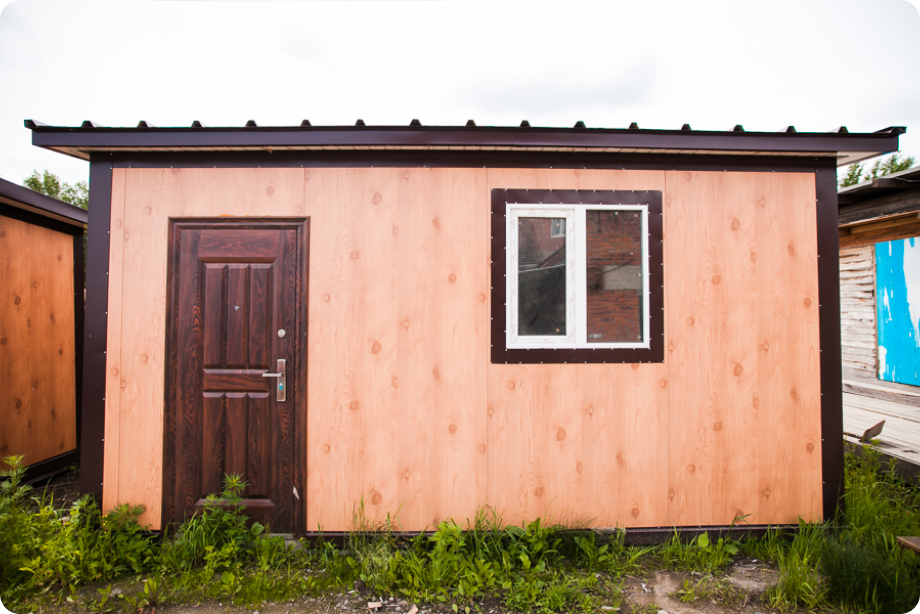 Северской жилой модуль отделка