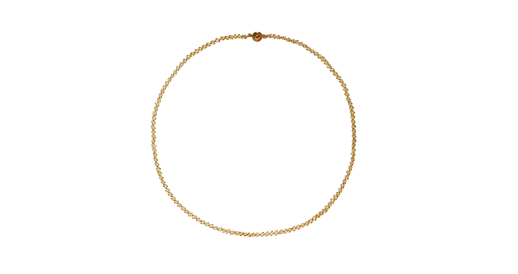 Тонкая цепочка из бисера