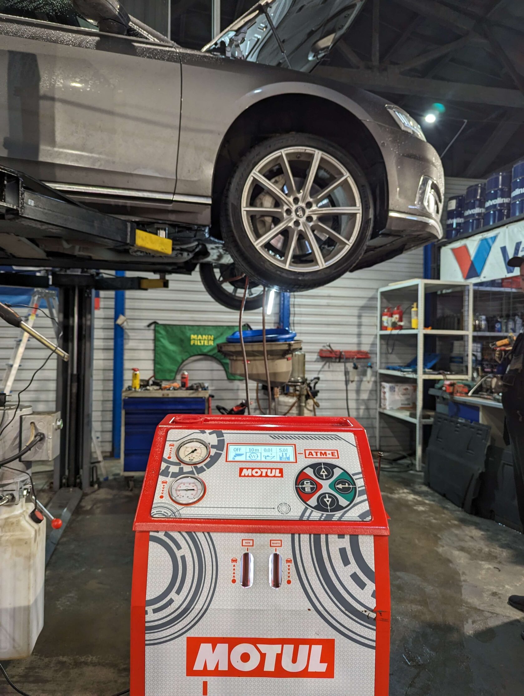 Состояние старого масла АКПП Audi