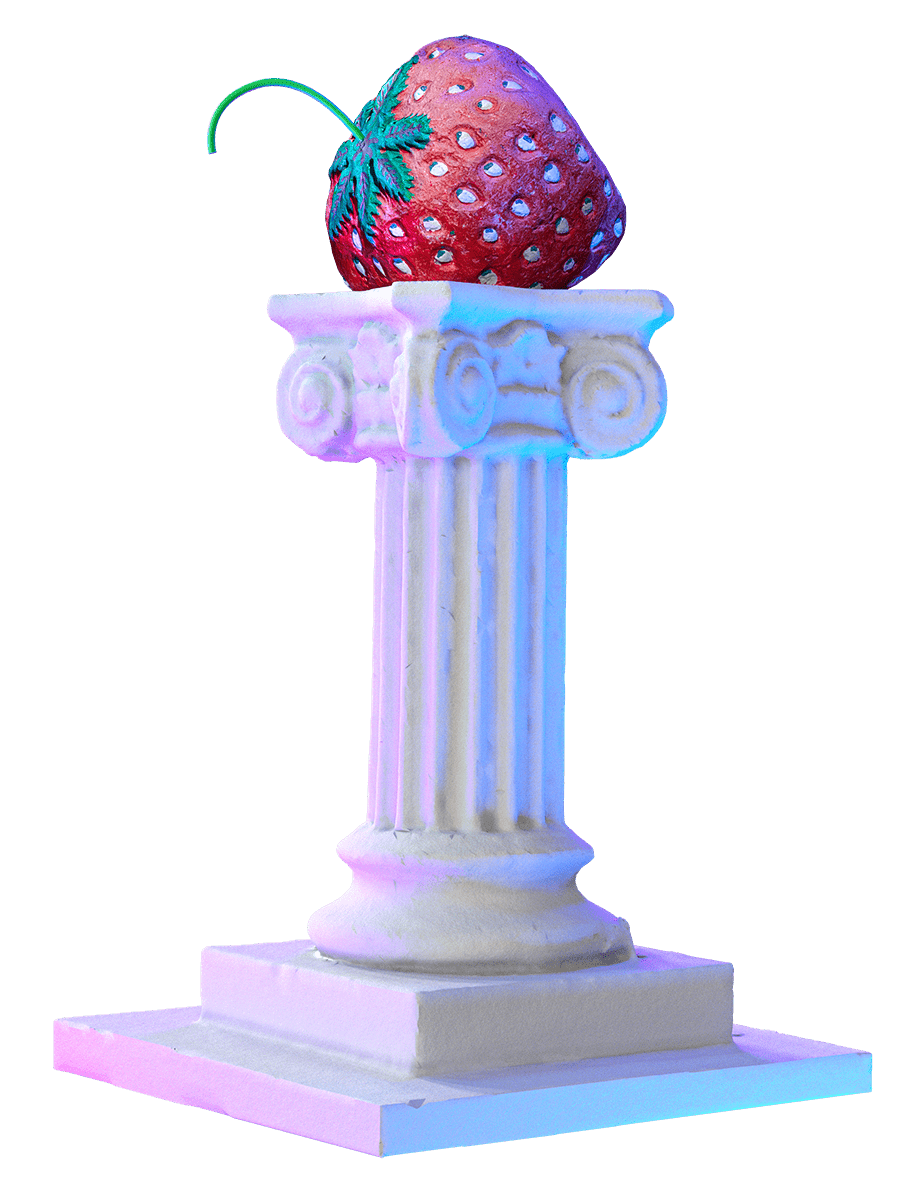 Памятник клубнике, Иркутская область, Байкальск