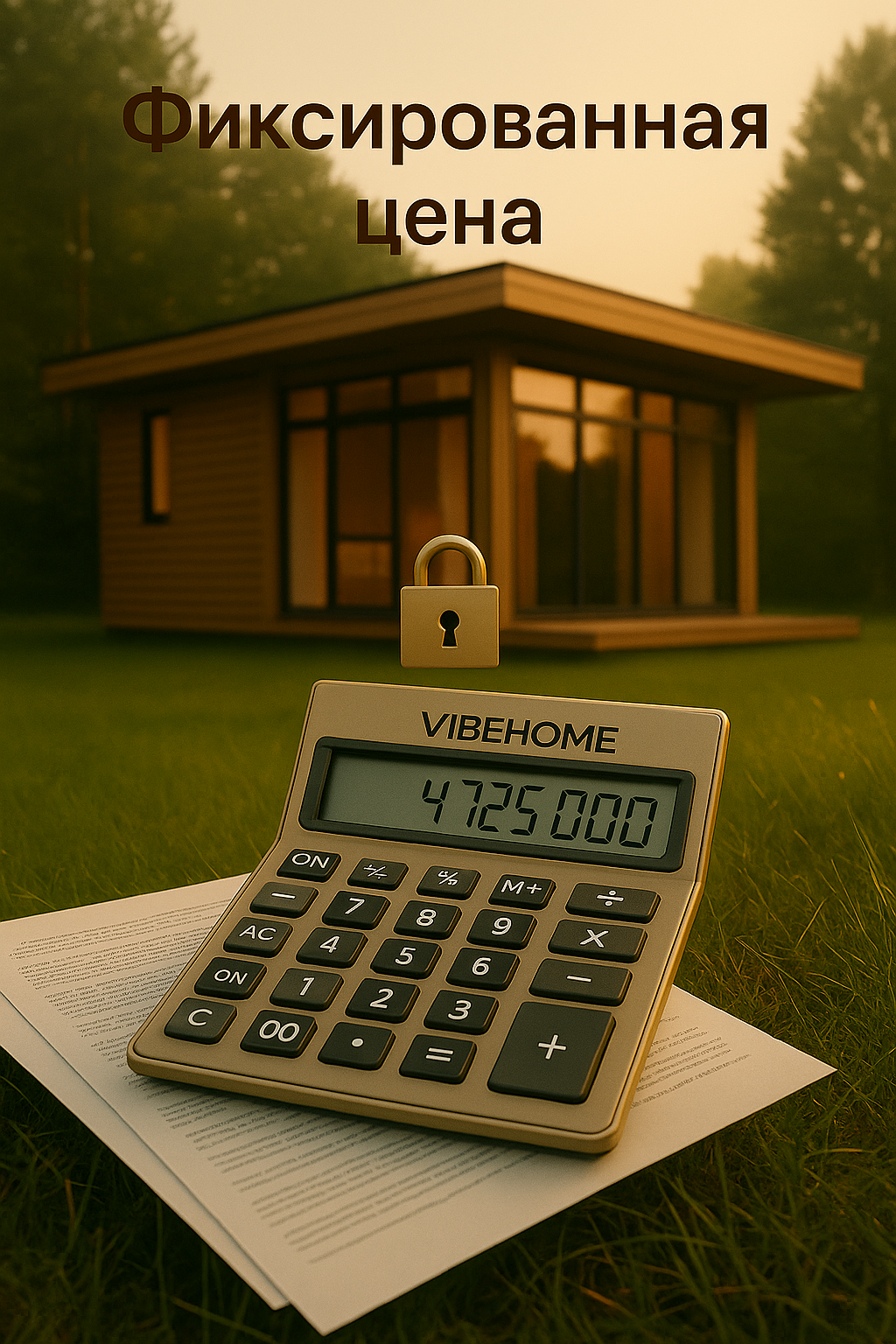 фиксированная цена строительства VIBEHOME