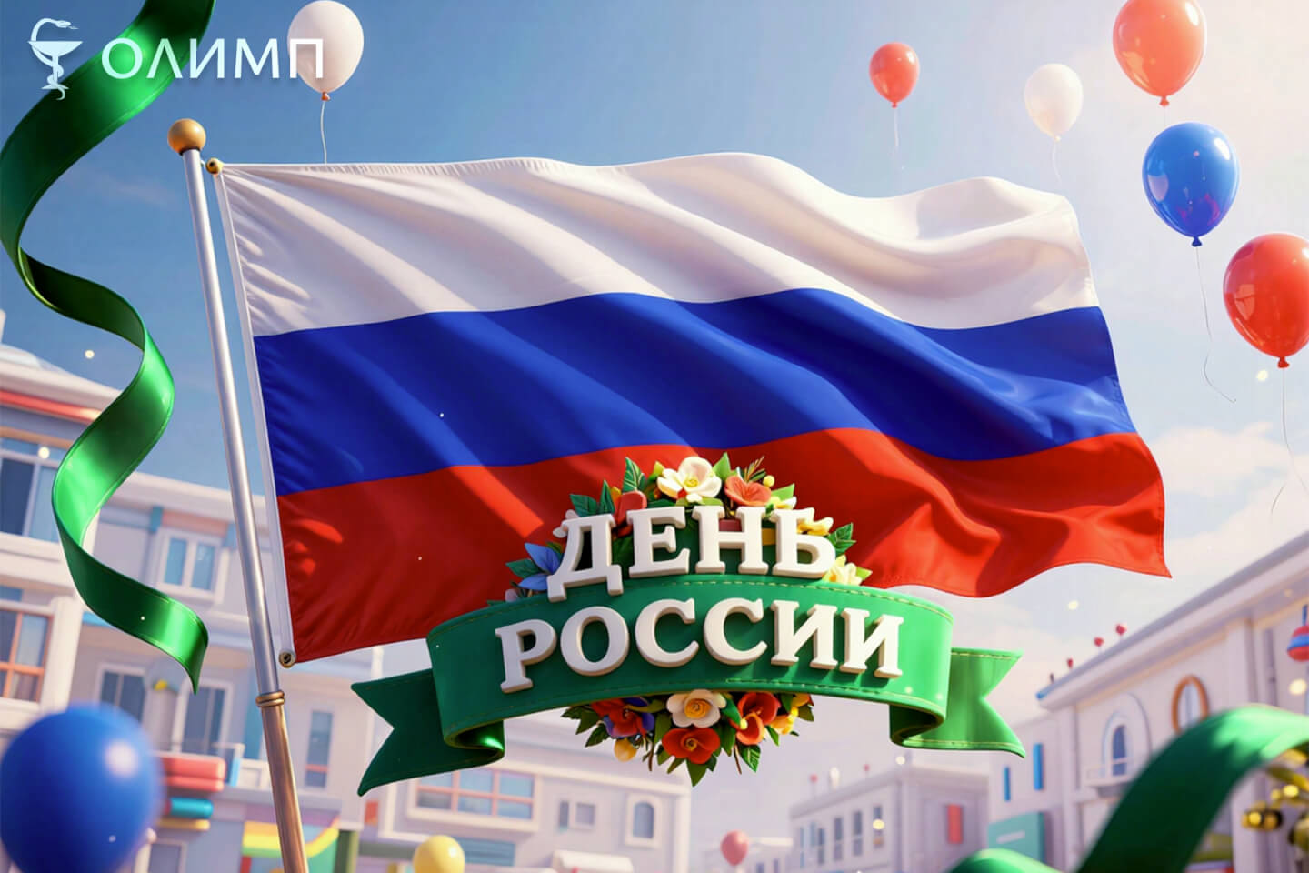 олимп тюмень медицинский центр клиника терапевт медцентр в тюмени олимпийская мельникайте 12 июня День России