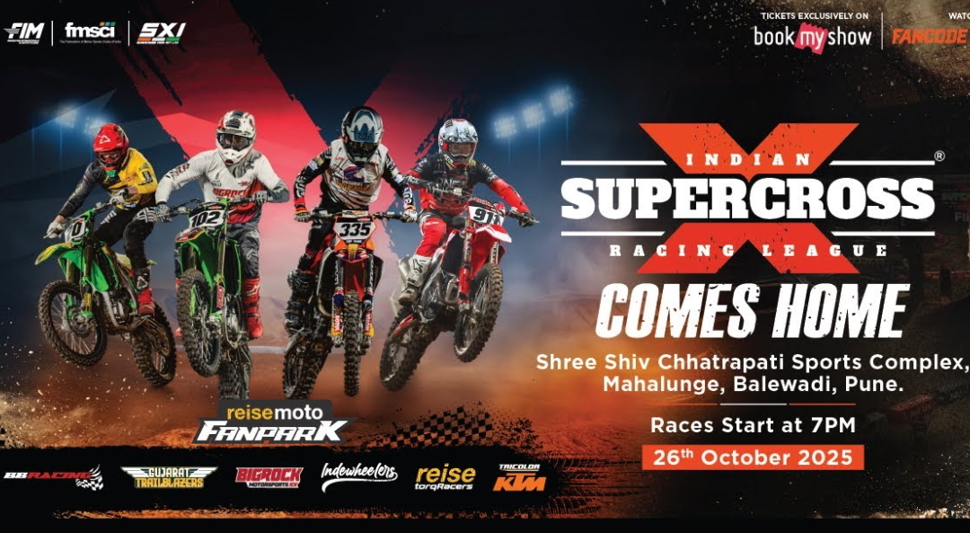 Indian Supercross 2025: Прямая трансляция 1-го этапа