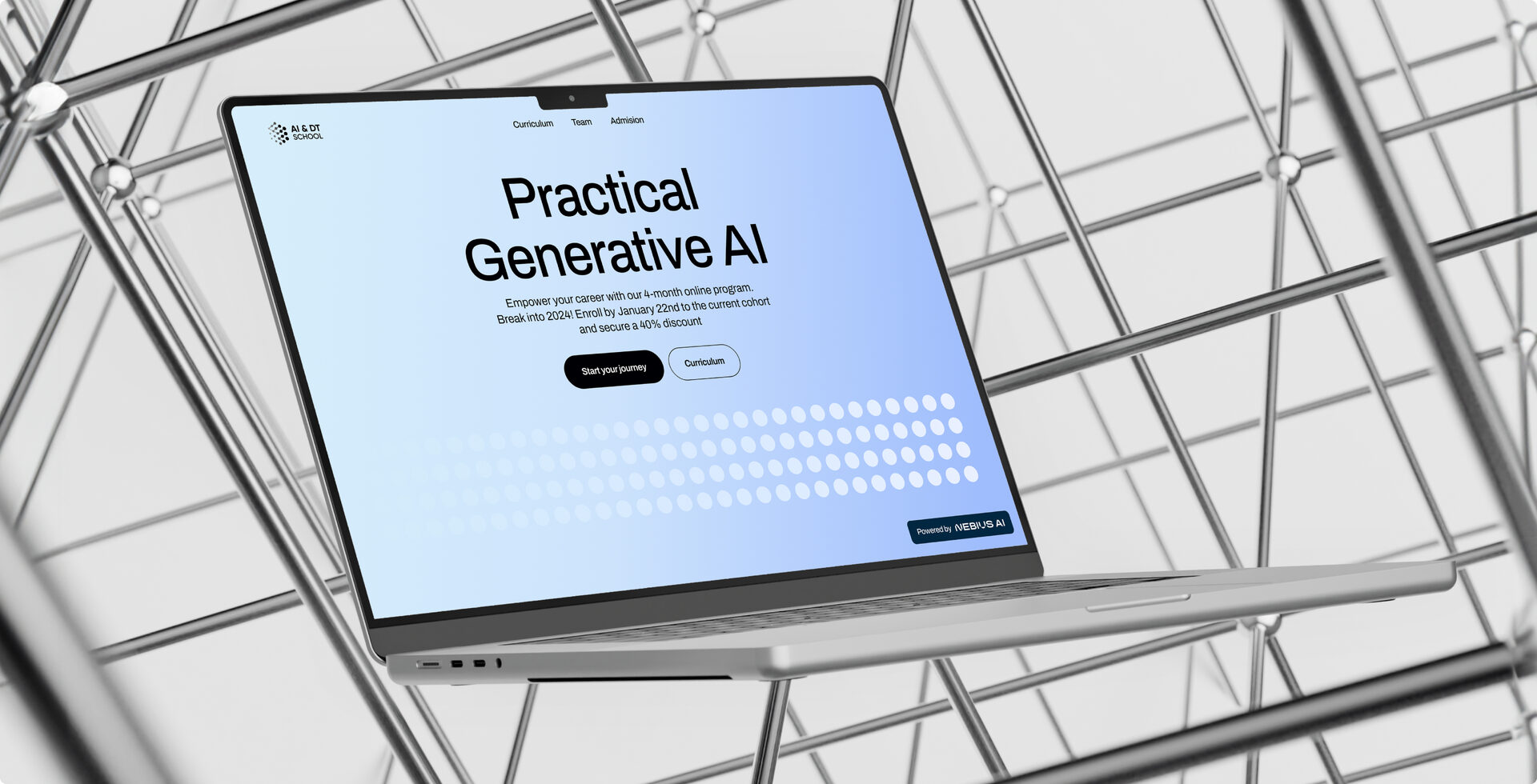 AI&amp;DT Generative AI Web Site by Curves Digital