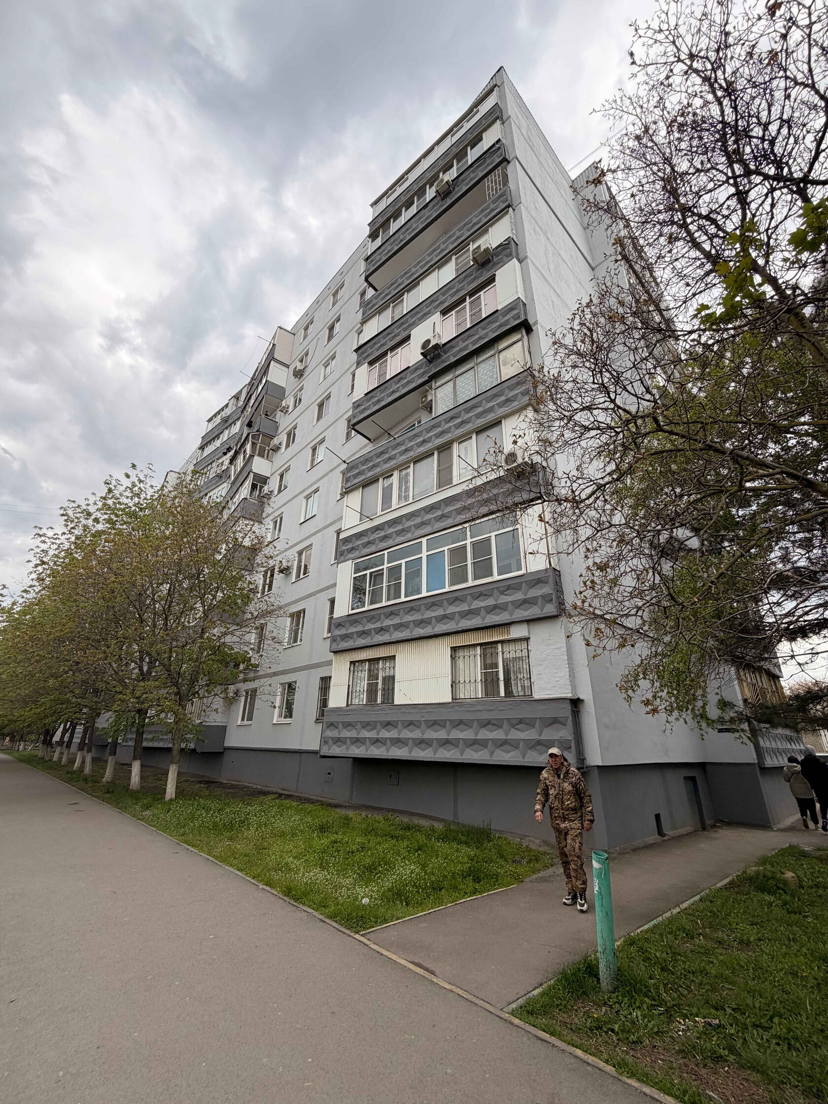 Кулешовка, Матросова, 5 — капитальный ремонт фасада