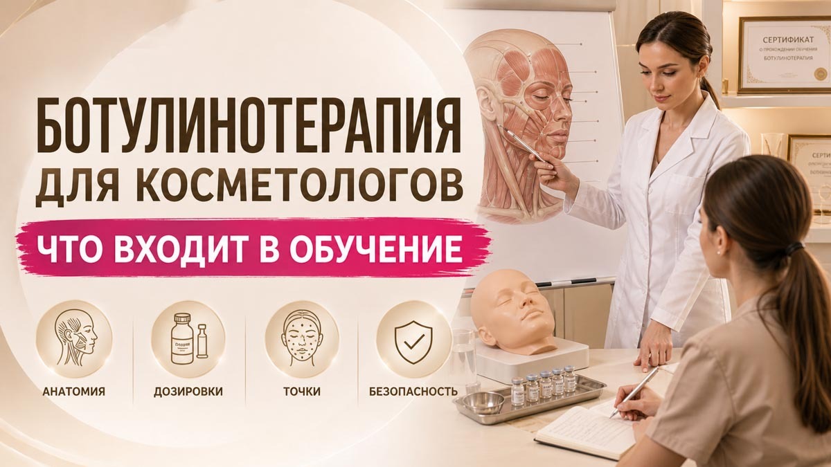 Ботулинотерапия для косметологов: что входит в обучение