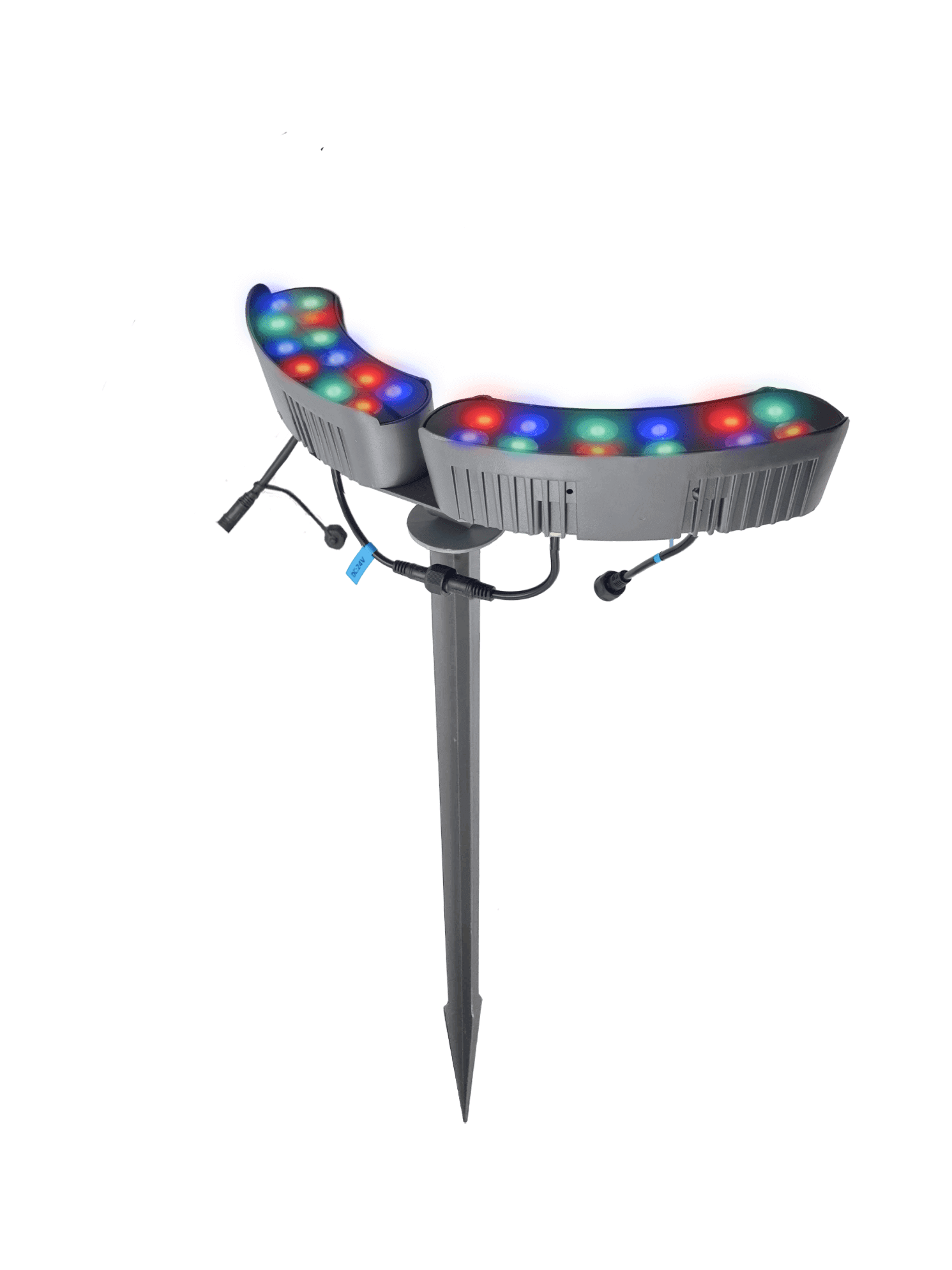 Модульная ландшафтная садово-парковая RGB подсветка деревьев и сада от ...