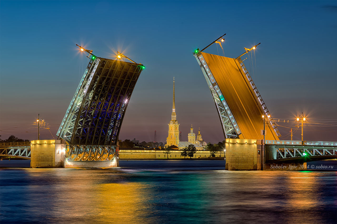 мосты города санкт петербурга