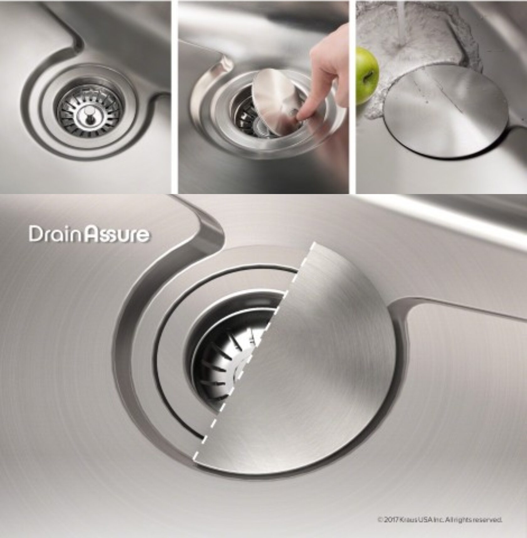 Кухонная мойка Kraus KD1US17B - изображение 4