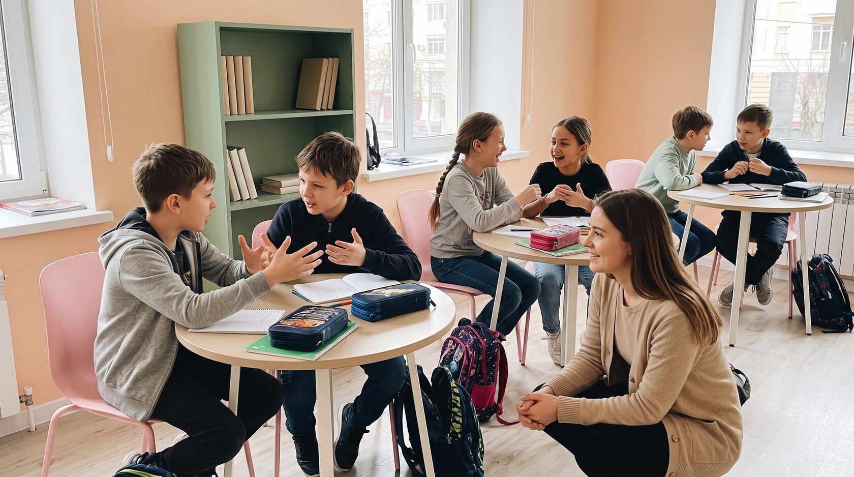 Все говорят одновременно