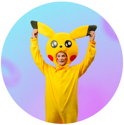 Аниматор покемон пикачу в Москве