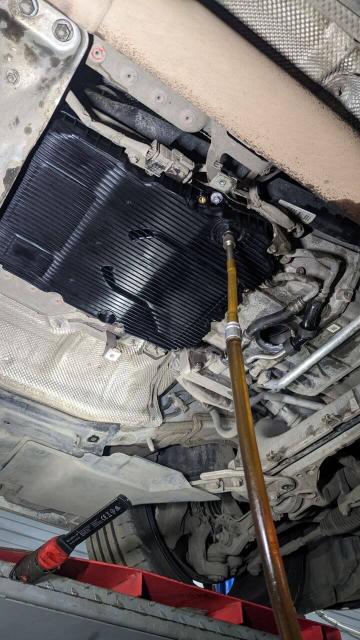 Заправка АКПП маслом MB 236.17