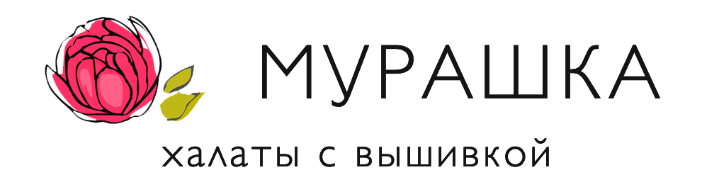 халаты с вышивкой "МУРАЖКА"