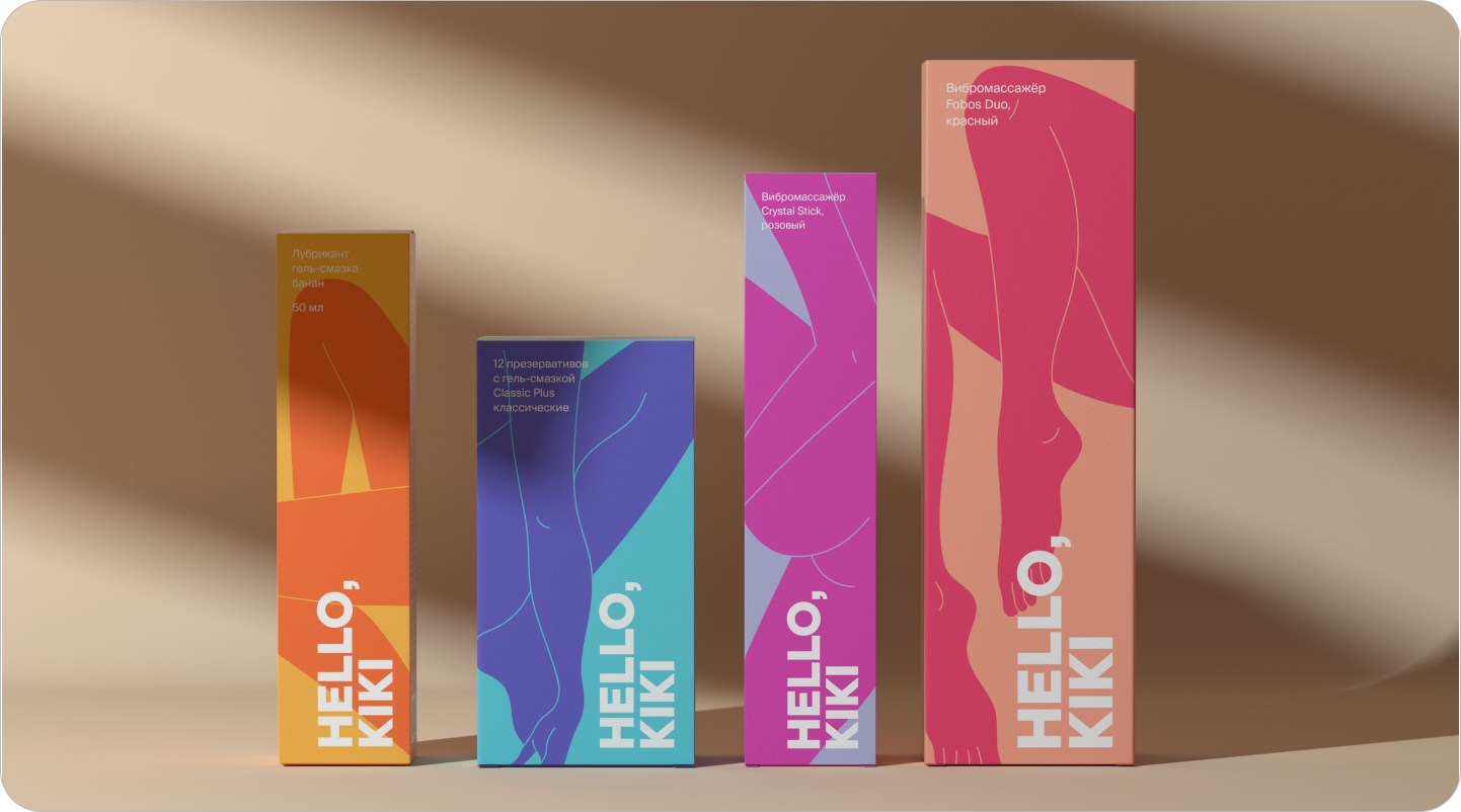 Айдентика Hello, Kiki от Suprematika