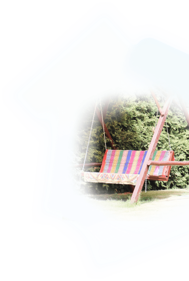 качеля деревянная 