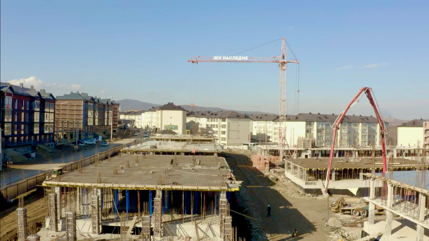 ЖК «Наследие» Нальчик, октябрь 2024