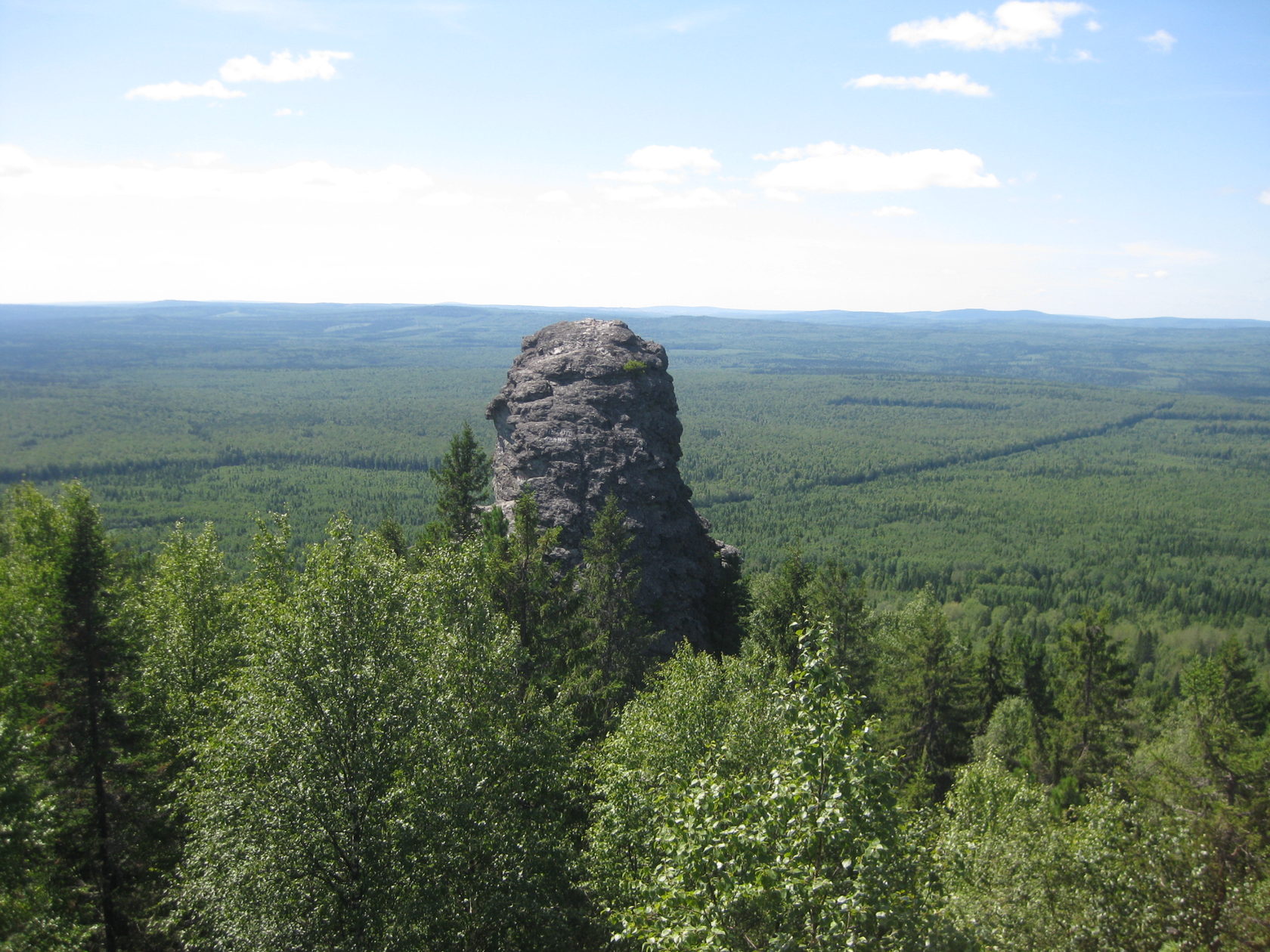 Гора колпаки Пермский край