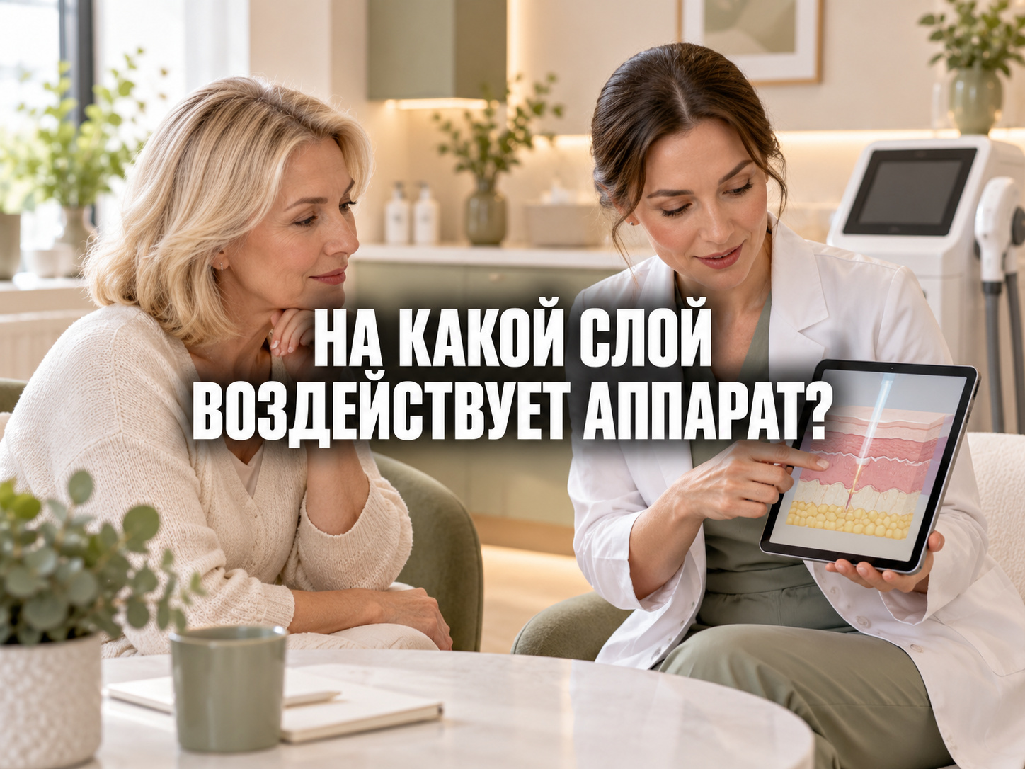 Иллюстрация к статье: Какие аппаратные способы коррекции овала лица сравнить по зоне воздействия в Екатеринбурге?