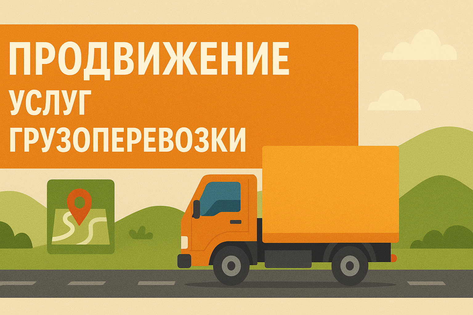 продвижение услуг грузоперевозки
