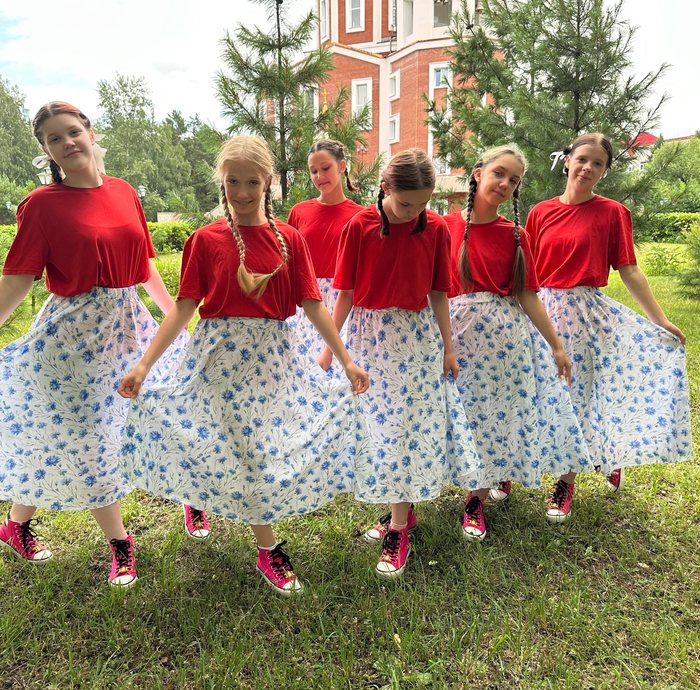 Выступление на городском празднике