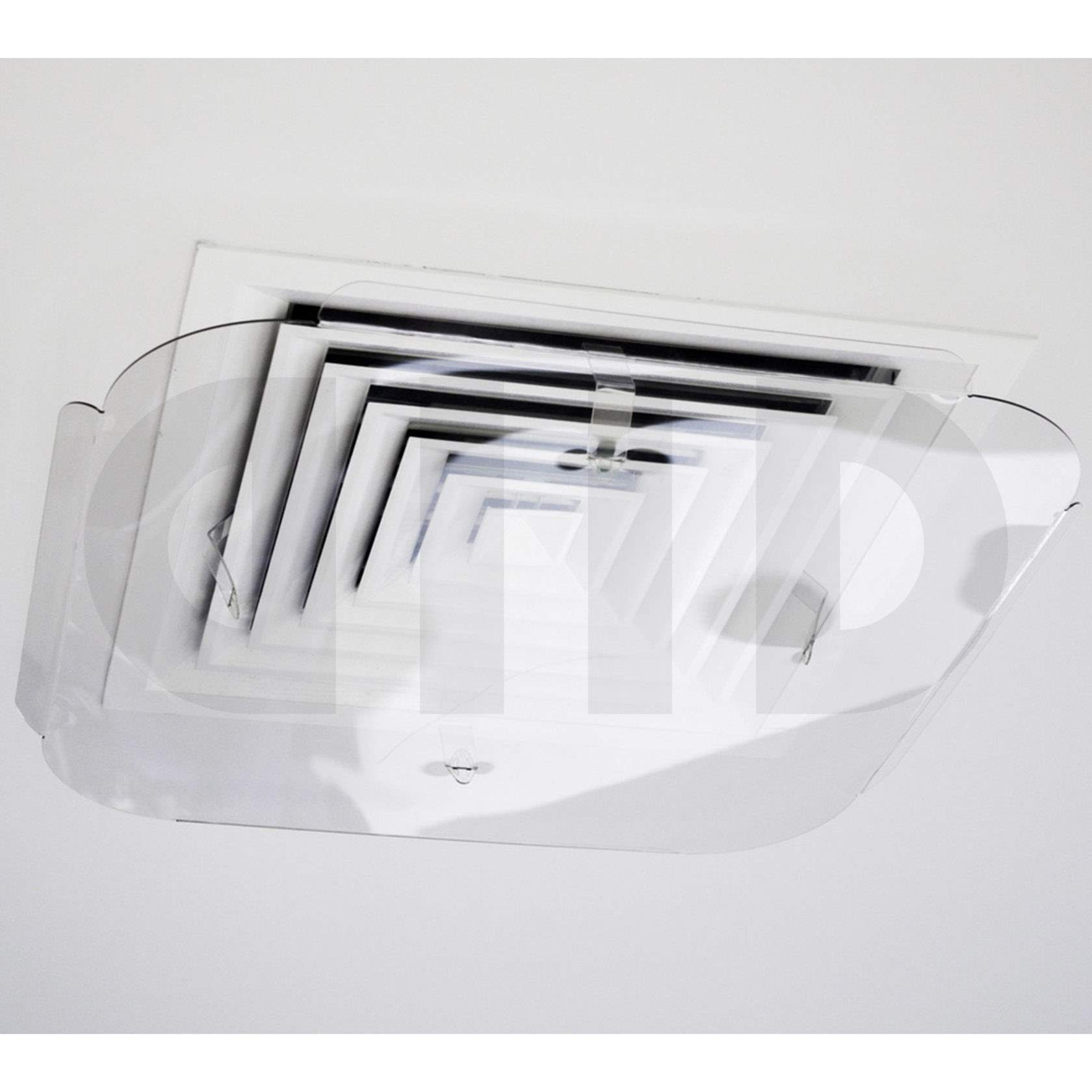 крепление экрана к вентиляционной решетке