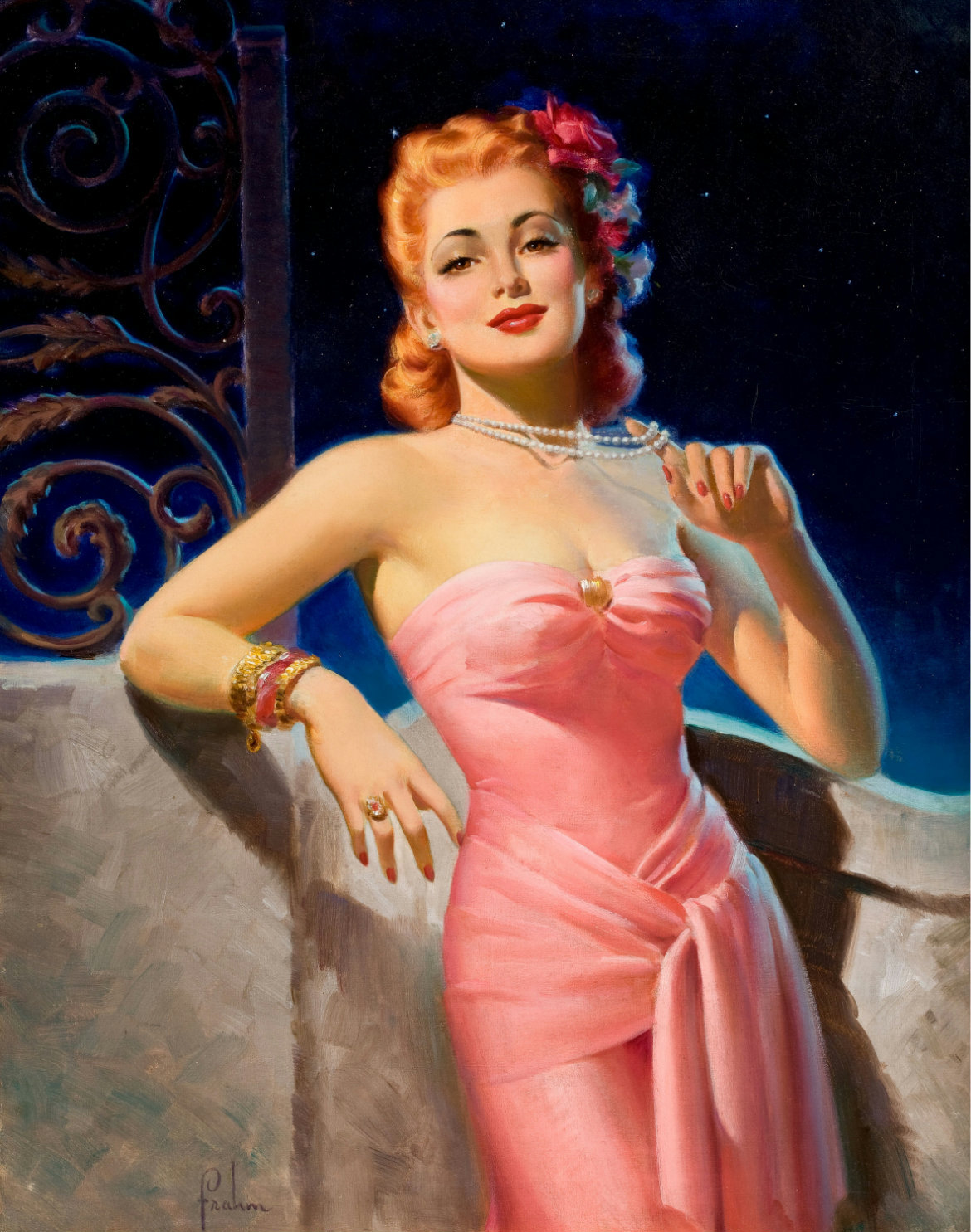 Легкомысленная кокетка. Художник Art Frahm (1907-1981). Арт Фрам художник пин-ап. Art Frahm художник. Художник арт Фрам Art Frahm.