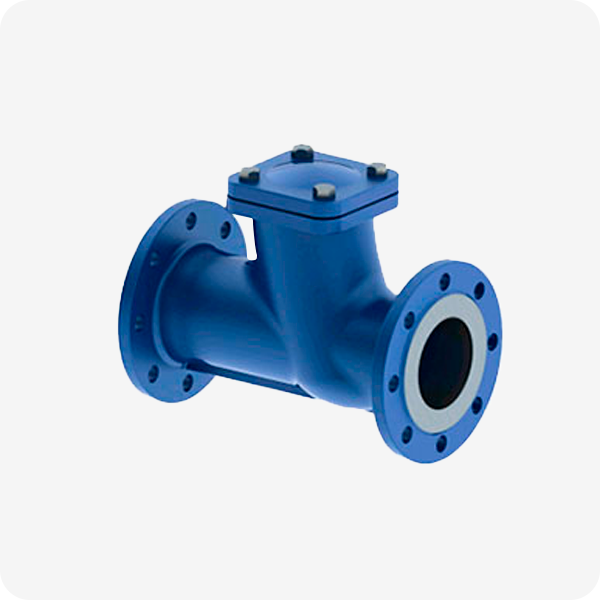 Клапаны обратные шаровые фланцевые